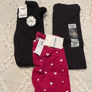 NWT Girls 5T leggings